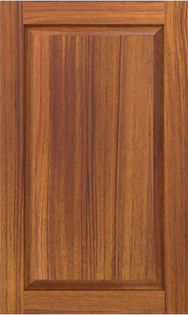 Custom Teak Raised Panel Cabinet Doors | Estate Millwork Product Image