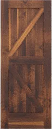 Barn  K  Door  Walnut  Doors