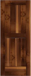 Custom  Coach  House  Walnut  Doors