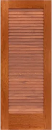 Louvered  Nassau  Cherry  Doors