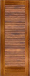 Louvered  Nassau  Teak  Doors