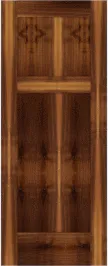 Mission  Witness  Walnut  Doors
