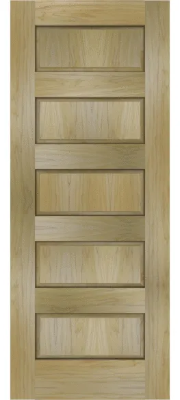 Custom Poplar Entry Doors | Estate Millwork Product Image