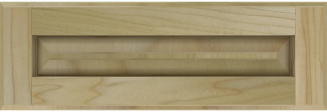 Custom Flat Panel Poplar Drawer Fronts | Estate Millwork Product Image