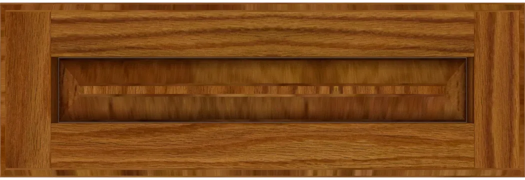 Custom Red Oak Flat Panel Drawer Fronts | Estate Millwork Product Image