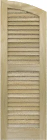 Arched  Archer  Poplar  Shutters