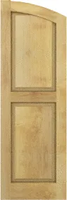 Arched  Vault  Maple  Shutters