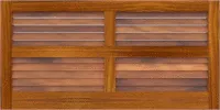 Bahama  Governor  Teak  Shutters