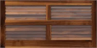 Bahama  Governor  Walnut  Shutters