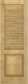 Combination  Commodore  Maple  Shutters