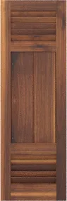 Combination  Perryman  Walnut  Shutters