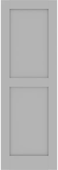 Custom AZEK Flat Panel Shutters | Estate Millwork Product Image