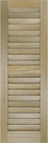 Louvered  Savannah  Poplar  Shutters