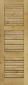 Louvered  Vicksburg  Maple  Shutters