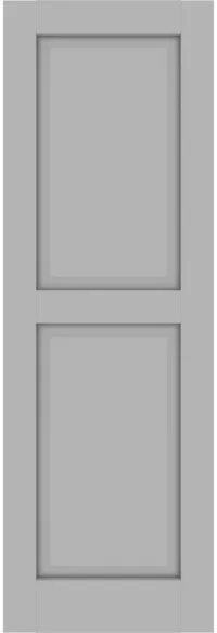 Custom AZEK Raised Panel Shutters | Estate Millwork Product Image