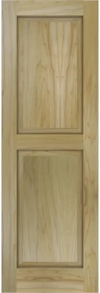 Custom Poplar Outdoor Shutters | Estate Millwork Product Image