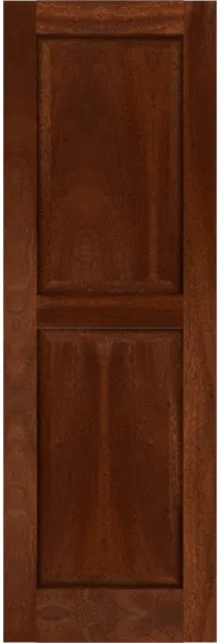 Outdoor Shutters: Weather-Resistant Hardwood | Estate Millwork Product Image